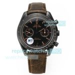 N1 Factory Swiss 1:1 Omega Black Ceramic Speedmaster Dark Side of the Moon Watch 